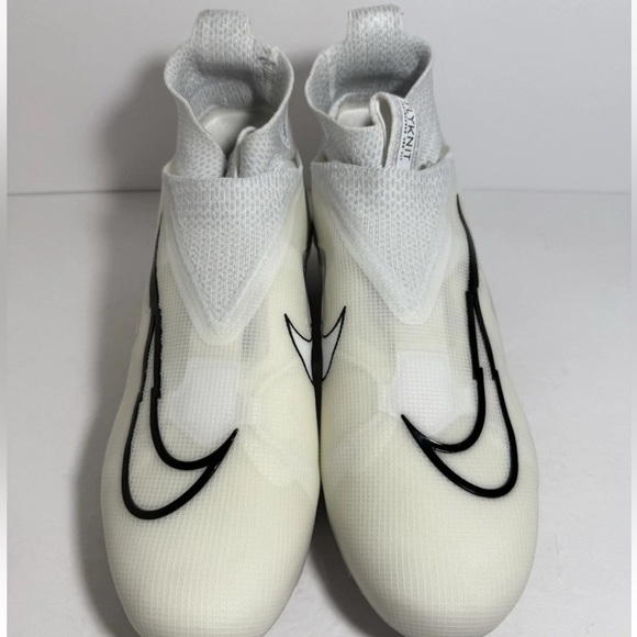 Nike Alpha Menace Elite 3 Football Cleats Size 13 White DM1792-109 Platinum - Picture 2 of 5